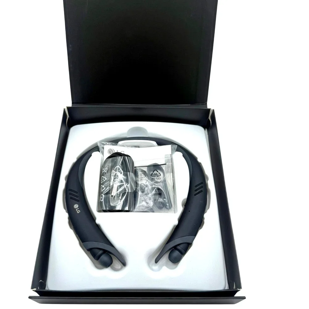 LG TONE Active+ HBS-A100 Bluetooth Wireless Headset Black New Old Stock NOS